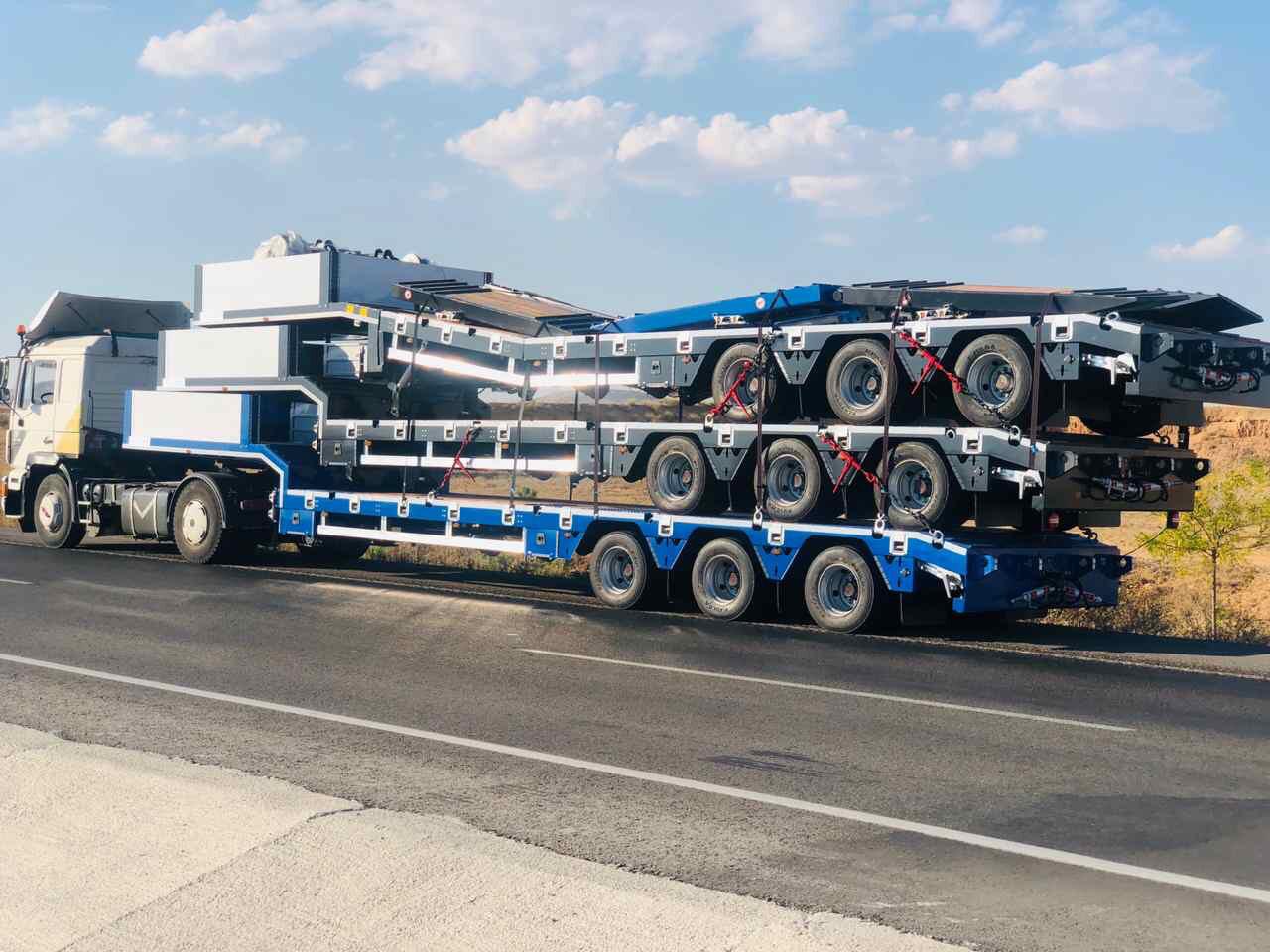 lowbed shipment 3axle
