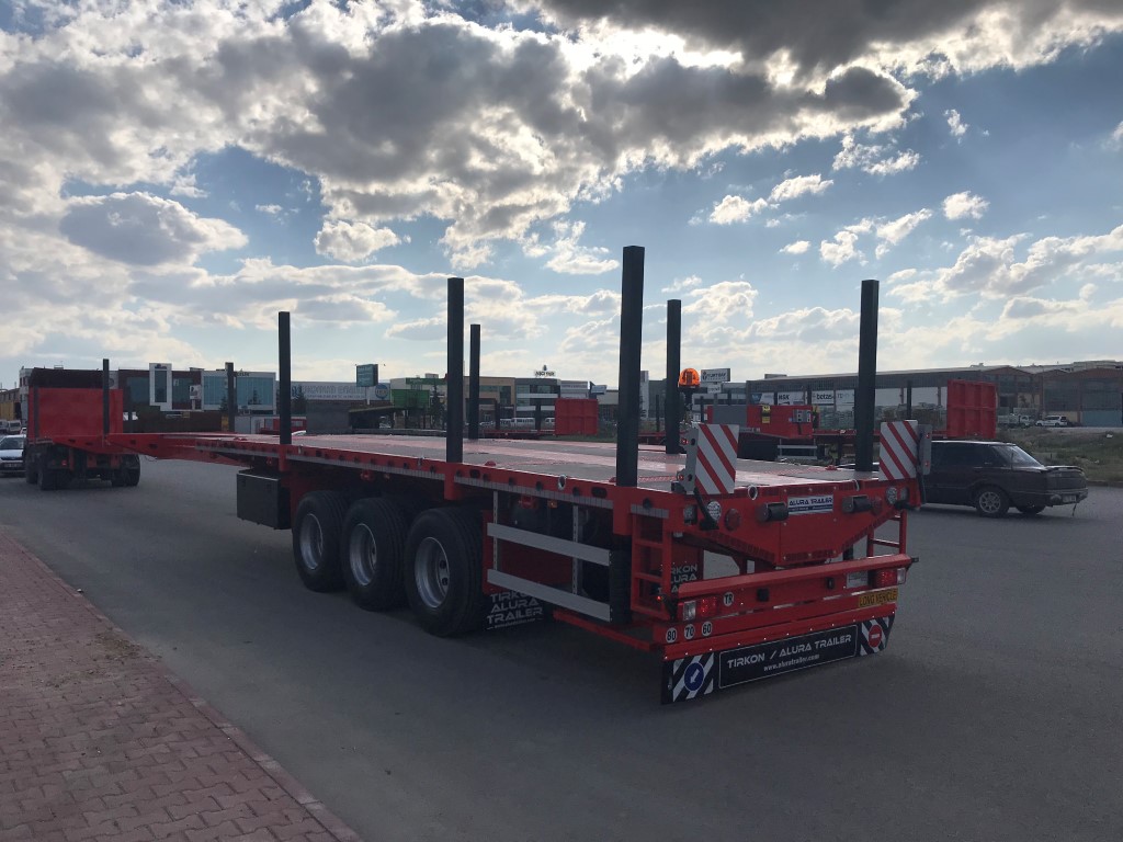 extendable flatbed trailer production