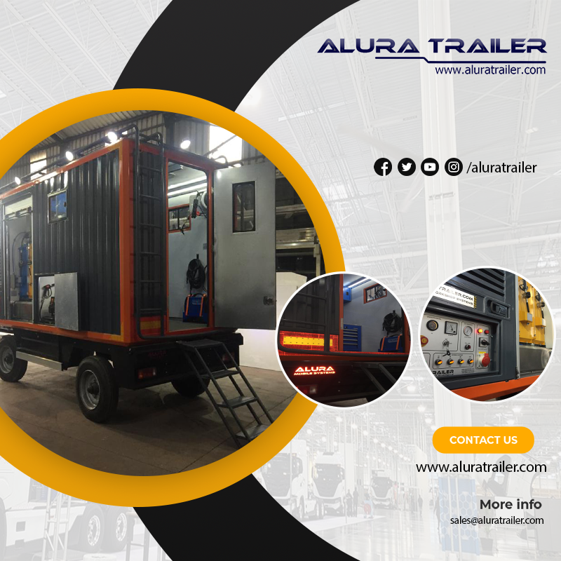 Mobile Workshop Trailers – Custom-Built According to Customer Requirements