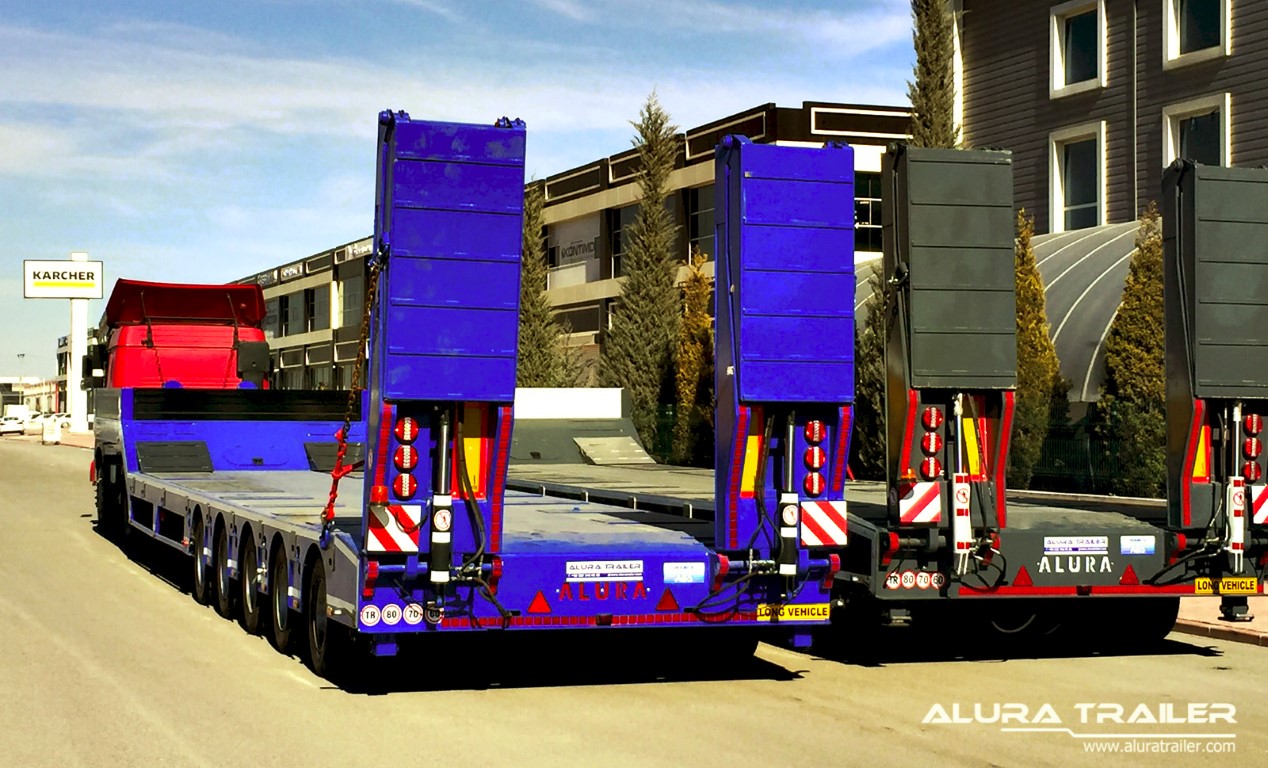 5 Axles Lowbed Trailer
