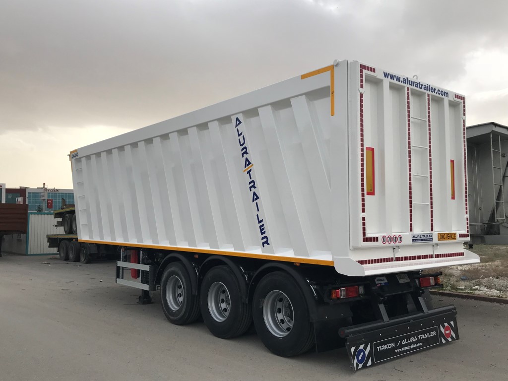 tipper trailer for limestone