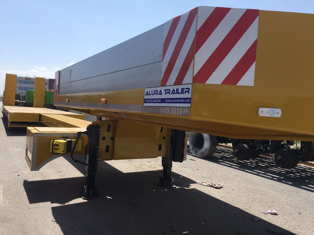 8 Axles Lowbed Trailer